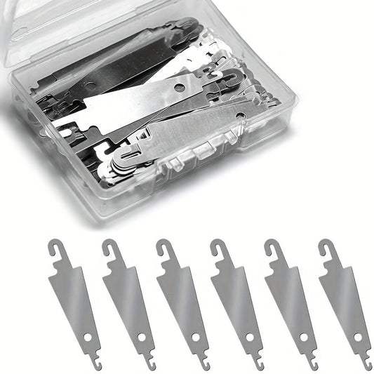 20pcs Stainless Steel Threader Embroidery Sewing Tool Large Eyed Needle