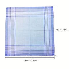 Men's Handkerchief Soft Hanky Classic Mocketer 3pcs 6pcs 40 01cm