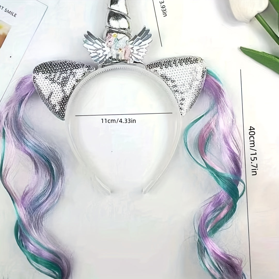 Unicorn Birthday Party Headband Decoration