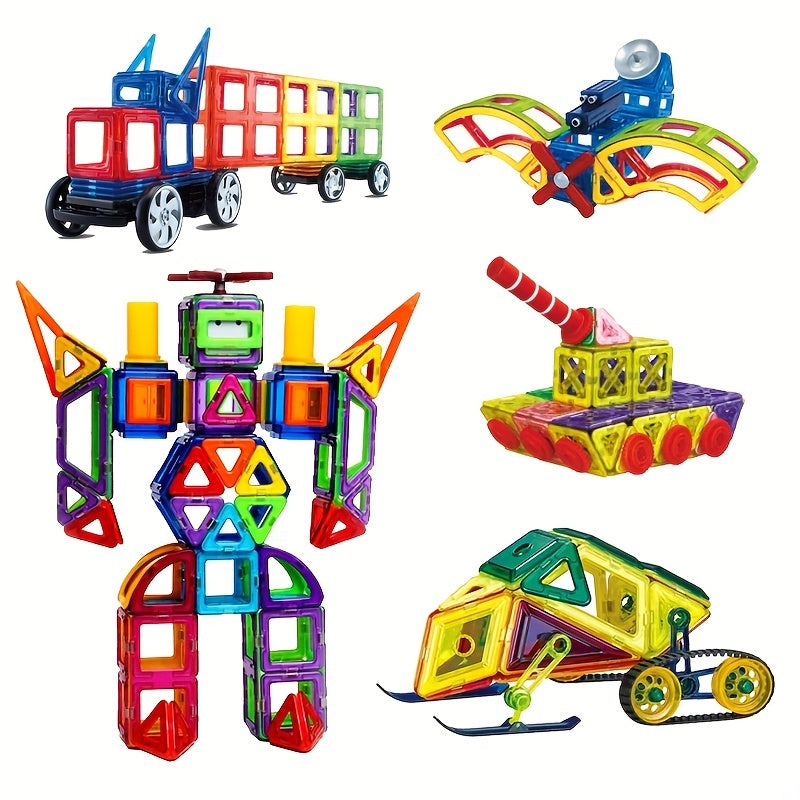 Large Magnetic Sheet Construction Set Educational Toy