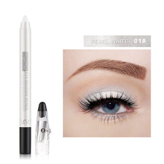 Pearly Eyeshadow Stick + Sharpener, Glitter Finish