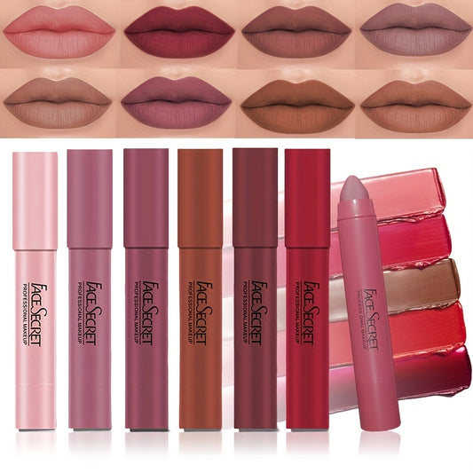 Matte Rotating Lipstick Pen Long Lasting Natural Makeup