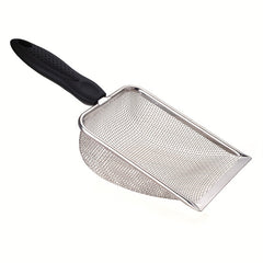 Stainless Steel Cat Litter Scoop Easy Clean Pet Shovel