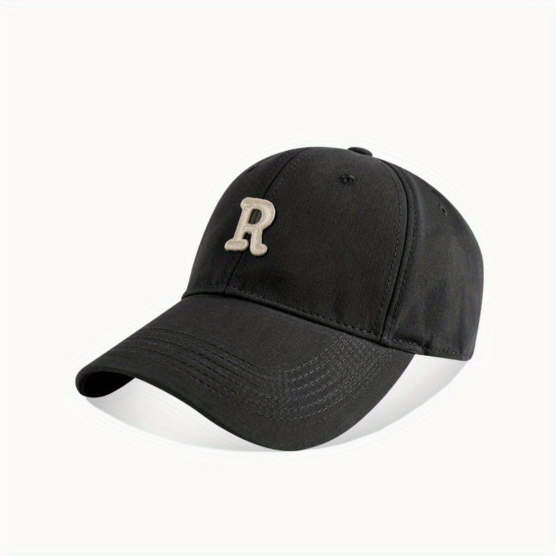 R Standard Coffee Baseball Hat Women's Large Head Slim