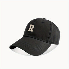 R Standard Coffee Baseball Hat Women's Large Head Slim
