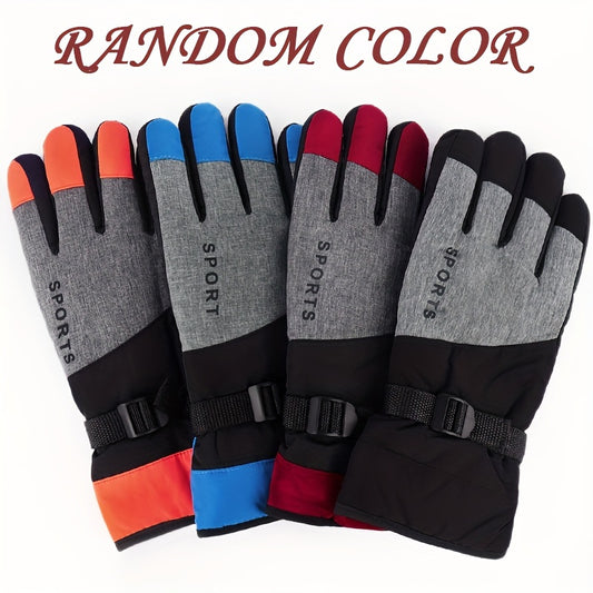 Winter Skiing Gloves & Snowboarding Gloves Waterproof Snow Gloves