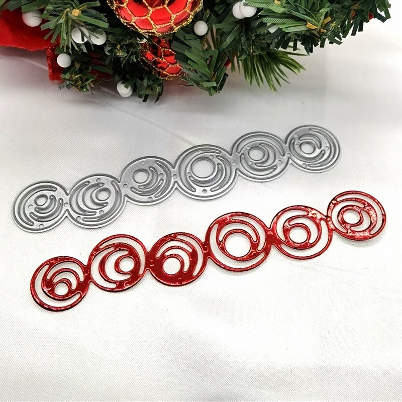 1pc Round Element DIY Metal Carbon Steel Cutting Mold Paper Art