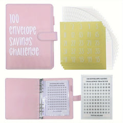 100 Envelopes Money Saving Challenge Savings Challenges Book With Envelopes