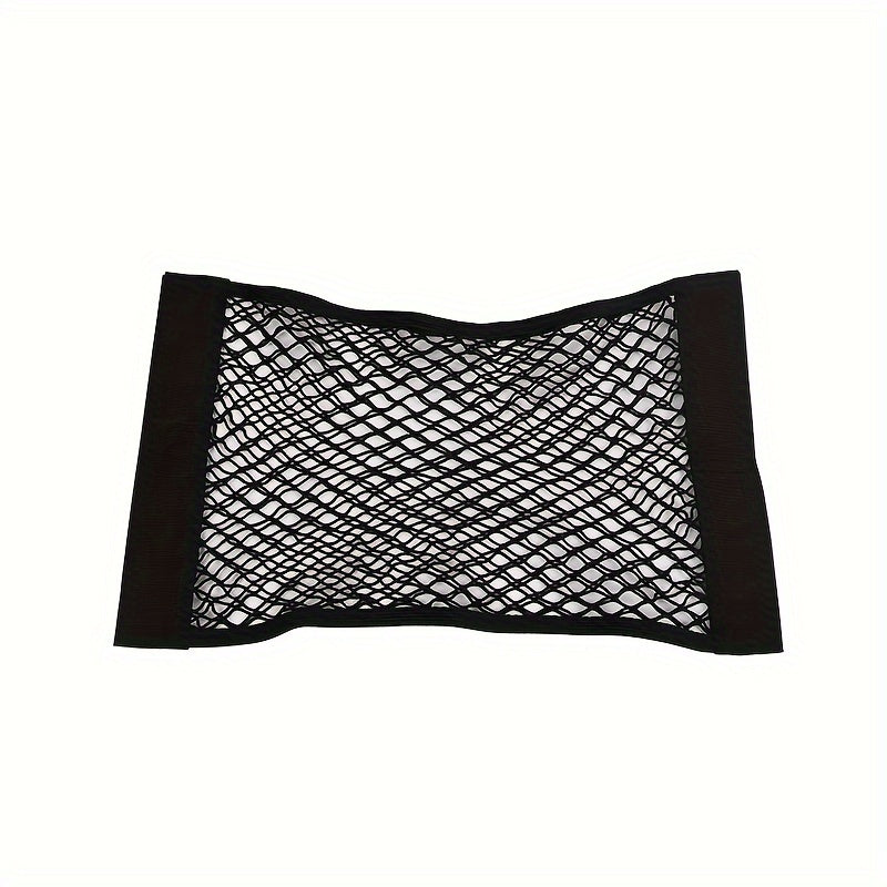 Car Trunk Mesh Bag Elastic Storage Pocket Organizer
