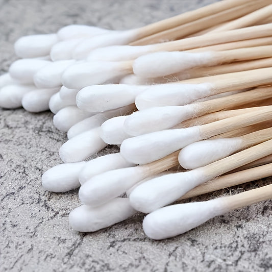 100/200pcs Pet Safety Swabs for Dogs & Cats, Cat Ear Cleaning Sticks