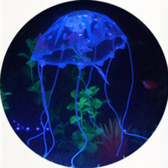 Glowing Jellyfish Ornaments for Aquariums