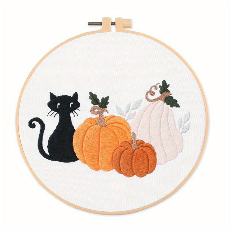 Embroidery DIY Material Bag Halloween Christmas Gift