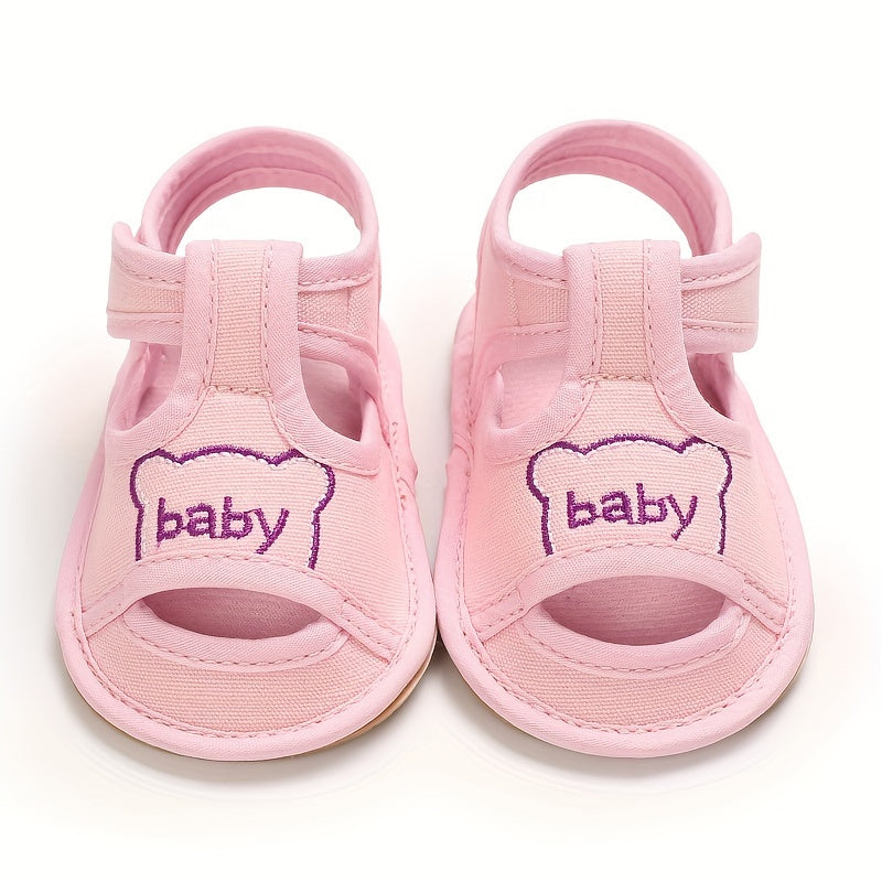 Breathable Lightweight Sandals for Baby Girls - Summer Comfort
