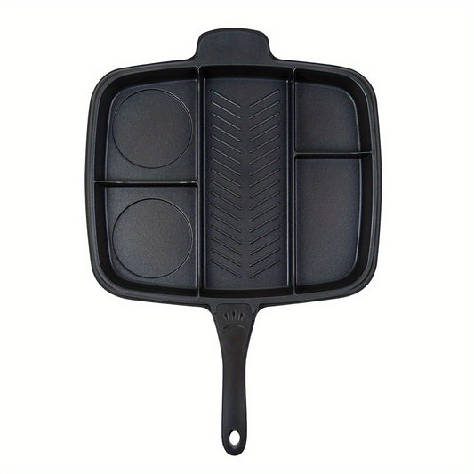 Non Stick Divided Meal Skillet 38 Grill Pan