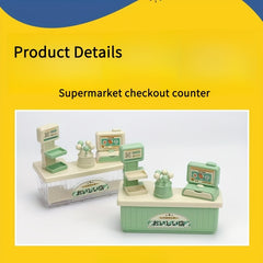 Miniature Convenience Store Cash Register Model Display