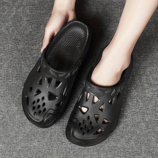 Men's Lightweight Comfy Clogs Non Slip Garden Shoes Summer