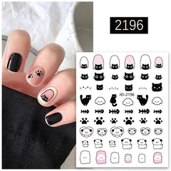 Cat Dog Nail Sticker Nail Art Decoration