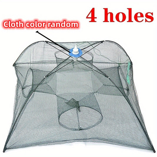Collapsible Fishing Net for Live Fish and Shrimp