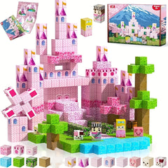 Princess Castle Garden DIY Creative World Building Toy