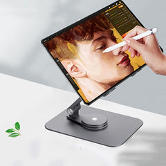 Aluminum Tablet Stand 360 Degree Rotating Lifting Folding Portable Stand