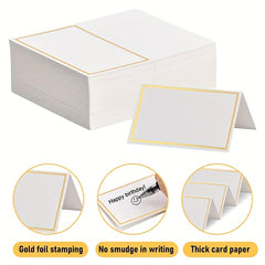 10pcs Tent Place Cards for Weddings Holidays and Parties