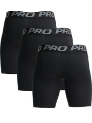 Men's Compression Shorts Quick Dry Elastic Waist Sports Boxers