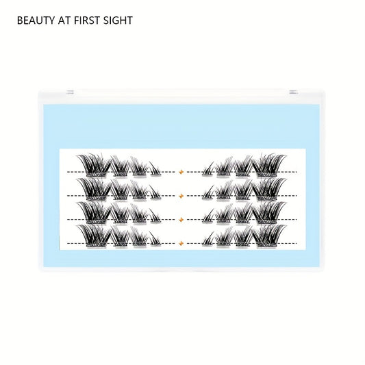 Cat Eye False Eyelashes Foxes Eye Segmented Lashes Extensions DIY