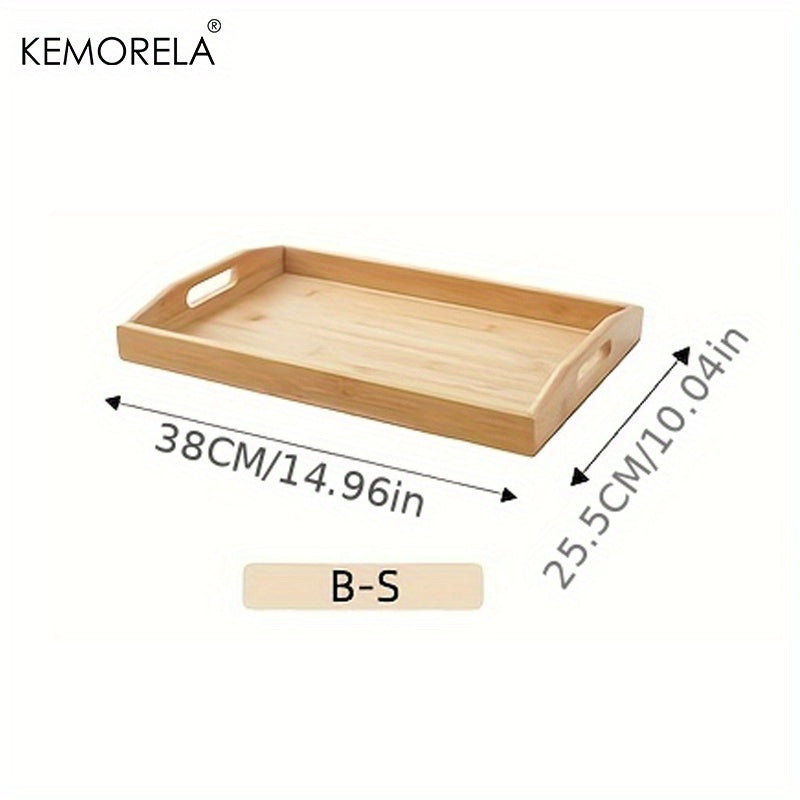 Wooden Fruit Tray Solid Wood Dessert Snack Plate Decorative Food Plate
