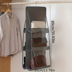 8 Pocket Hanging Purse Organizer - Maximize Closet Space