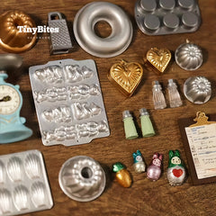 2pcs Vintage Style Spice Bottles Dollhouse Accessories