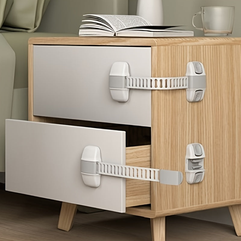 7 9inch Child Safety Lock Anti Clamp Cabinet Drawer Locks
