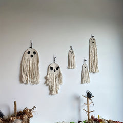 Handwoven Ghost Decorations Halloween Party Decoration Props Horror