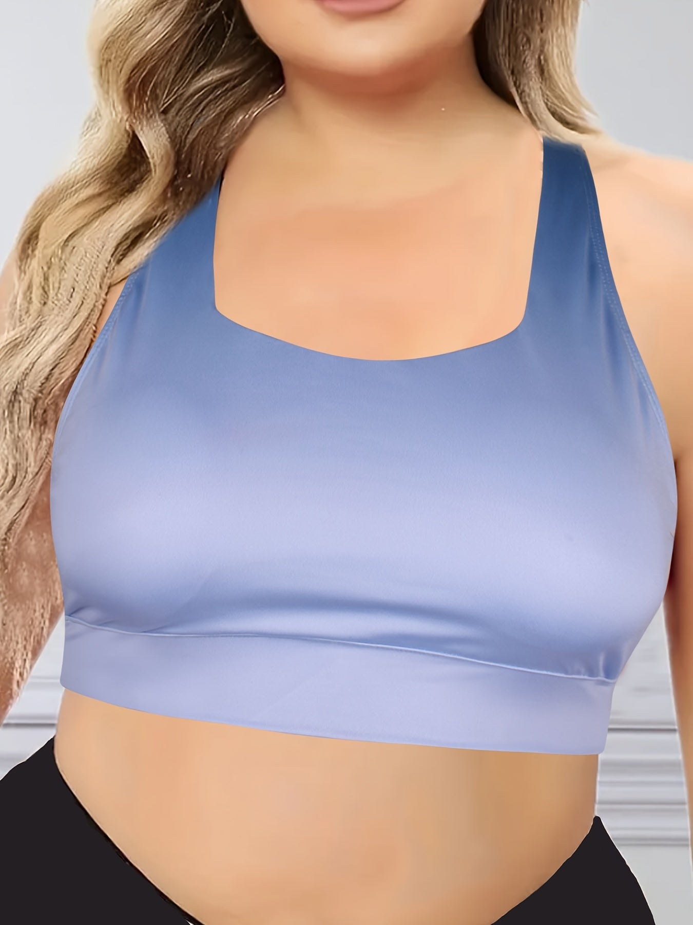  Ombre Racer Back Active Yoga Bra