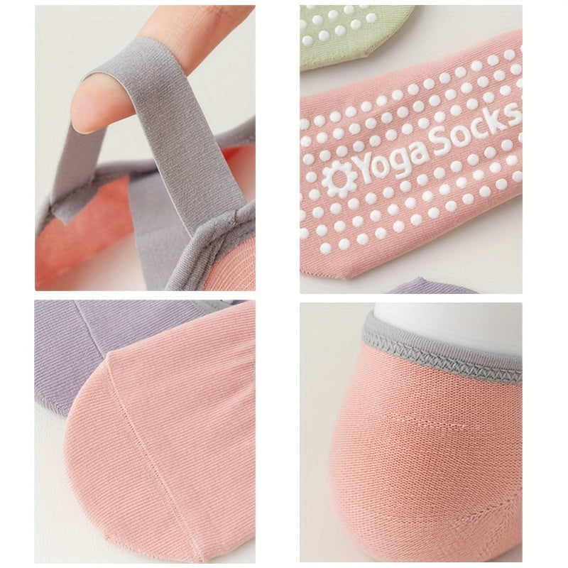 1Pair Yoga Socks Non-slip Sports Dance Socks