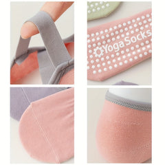 1Pair Yoga Socks Non-slip Sports Dance Socks