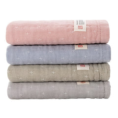 1pc Solid Hand Towel Soft Cotton Quick Drying Absorbent Towel