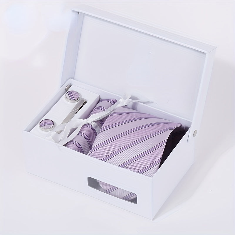 Men's Tie and Pocket Square Set Wedding Business Formal