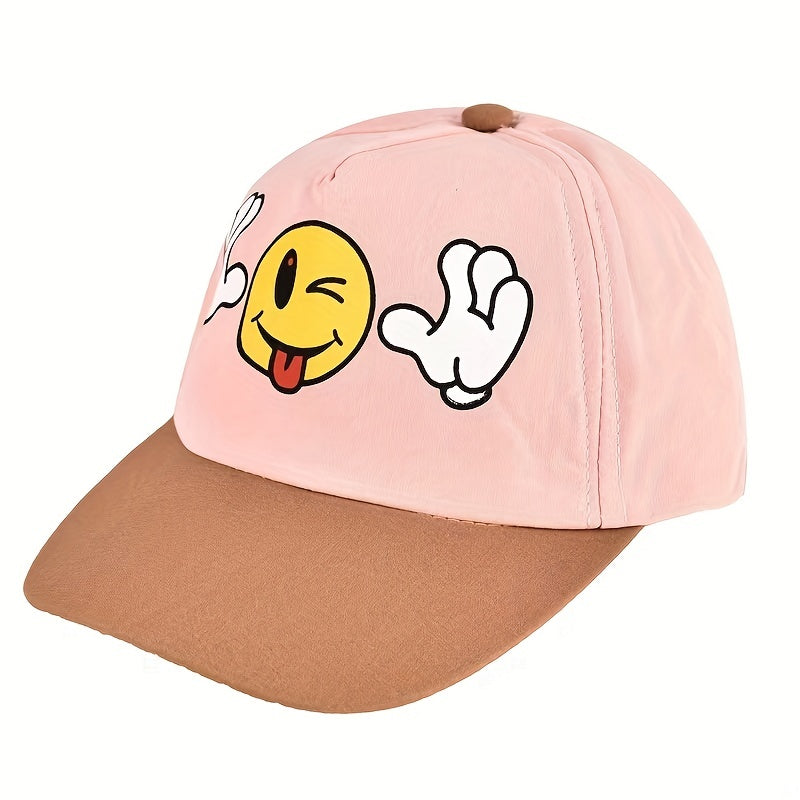 Kids Cartoon Sunshade Baseball Cap