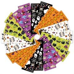 Halloween Stickers Bulk Waterproof Vinyl Stickers for Treat Bags Goodie Bags