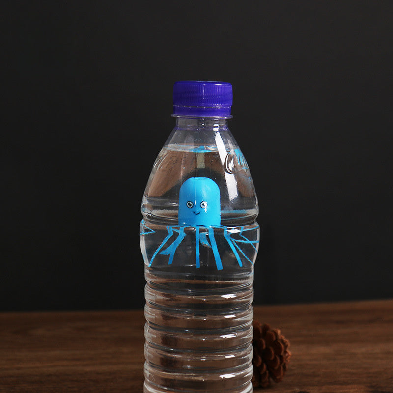 Magical Jellyfish Octopus Floats/Sinks w/ Archimedes' Principle