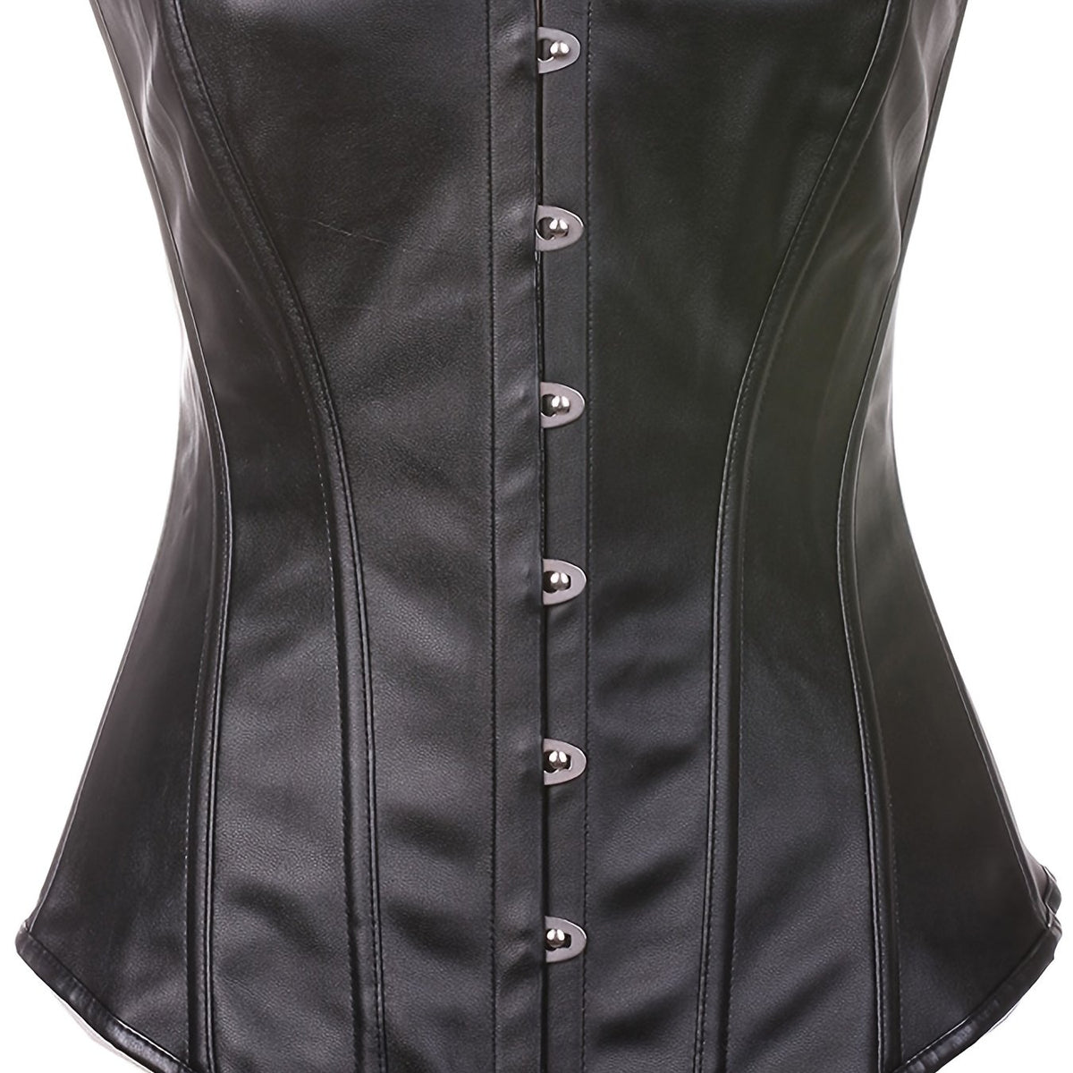 Strapless Corset Bustier Lace Up Body Shaper Lingerie
