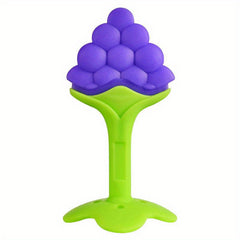 Silicone Baby Teether Fruit Shape Newborn Molar Stick