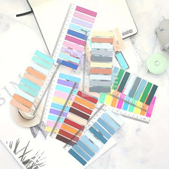 1600 Morandi Transparent Sticky Notes