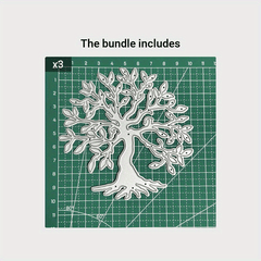 Big Tree Metal Cutting Dies Stencils DIY Scrapbooking Decorative Embossing