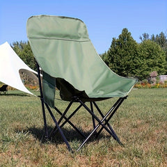 Portable Folding Moon Chair Outdoor Leisure Chair For Beach Fishing Camping