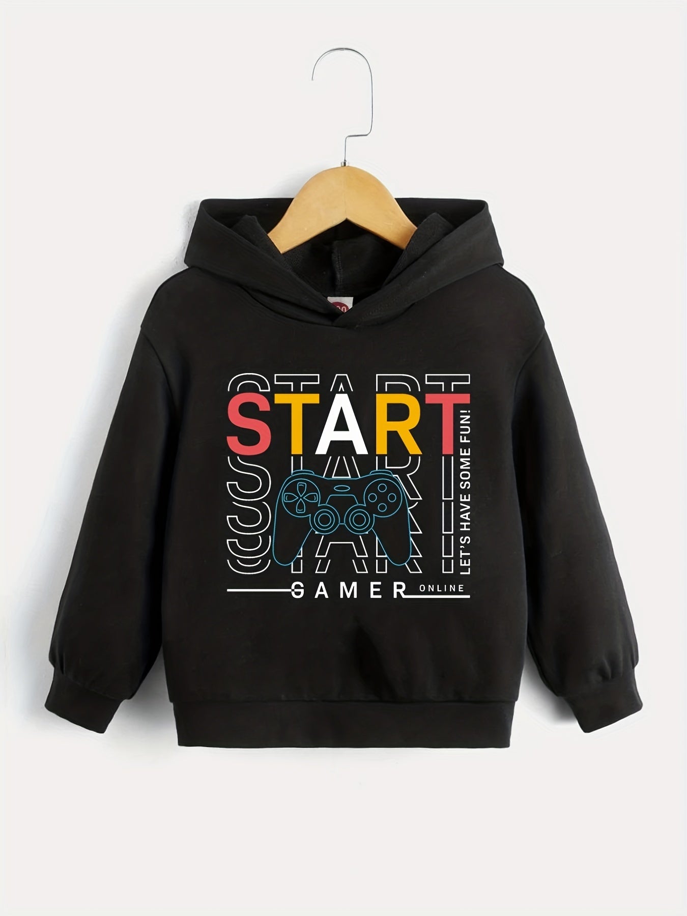 Gamepad Series Boys Hooded Sweatshirt