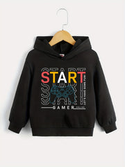 Gamepad Series Boys Hooded Sweatshirt