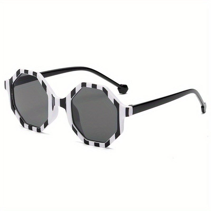 Kids Striped Sunglasses UV400 Protection