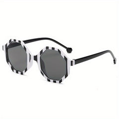 Kids Striped Sunglasses UV400 Protection