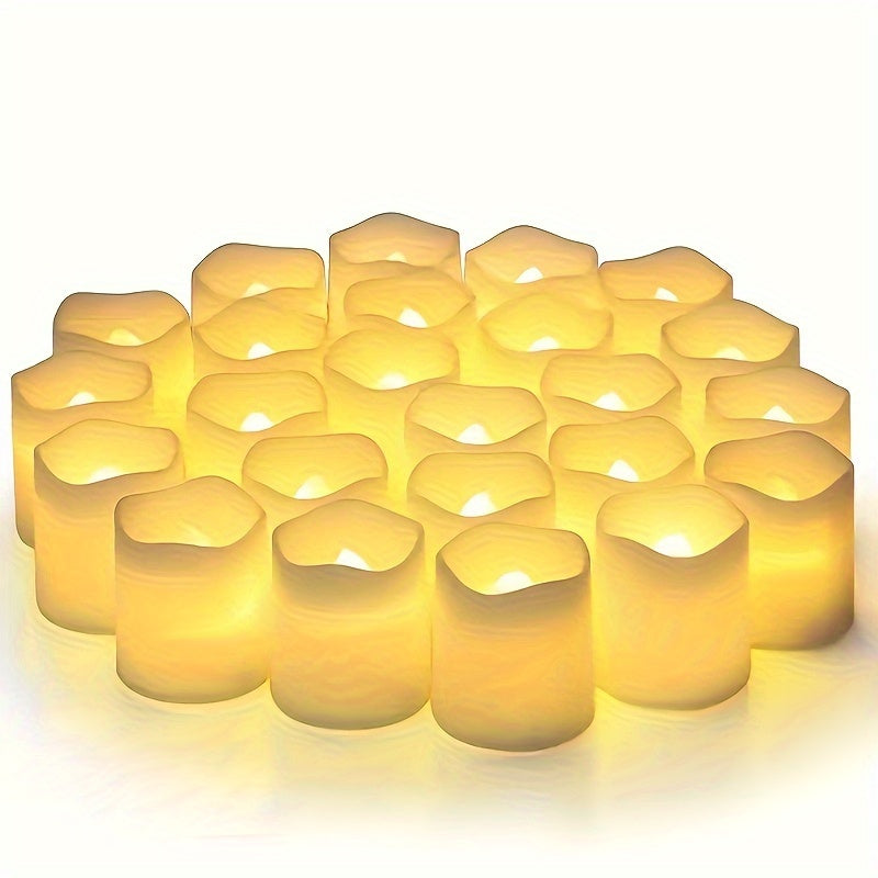 50pcs Classic Led Tea Candle Light Holiday Home Decoration